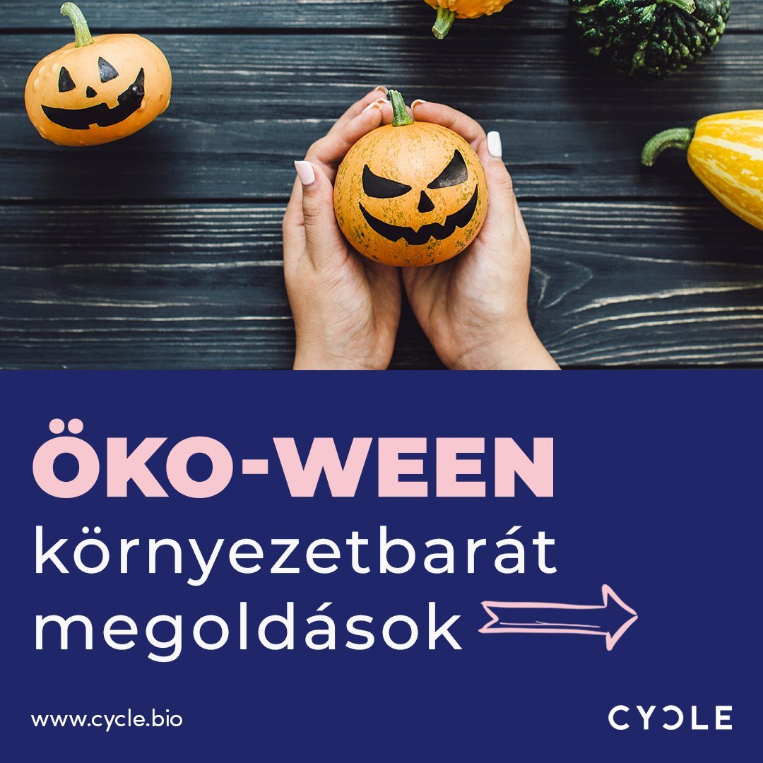 CYCLE tippek, hogy idén fenntartható legyen a Halloween - CYCLE Öko tisztítószerek